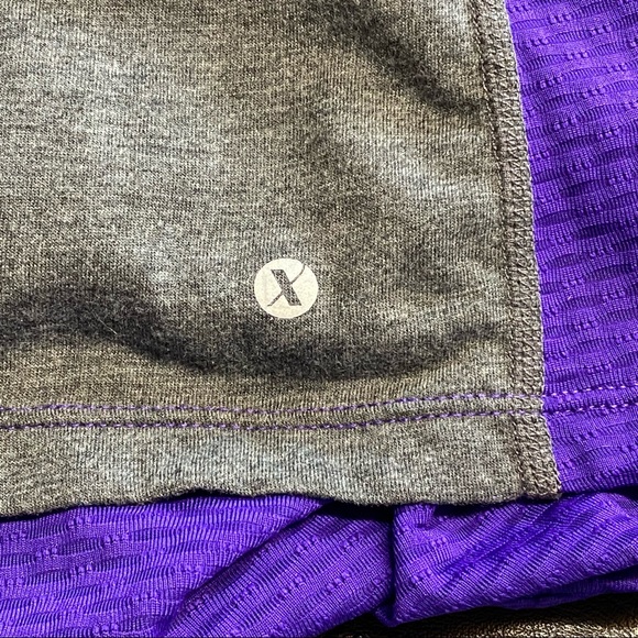 Xersion Quick-dri Purple/Gray Racerback Athletic Tank Top Size Small - Picture 6 of 9